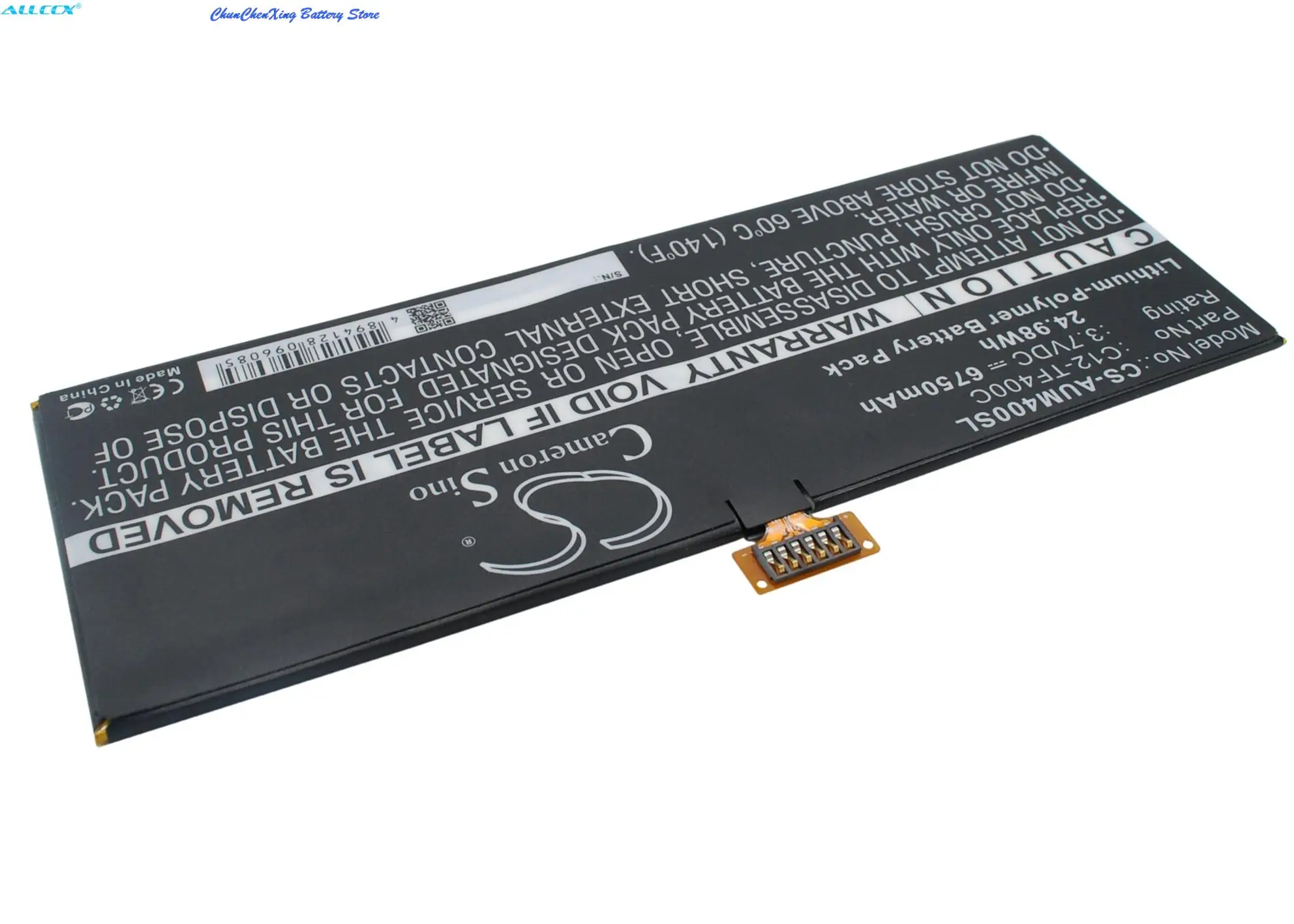 Фото Аккумулятор Cameron Sino 6750 мАч для Asus Transformer Pad TF303CL, TF303CL 1D, TF303CL 1G, TF502T 1B, TF600, TF600T-1B016R, TF600T-1B017R №4
