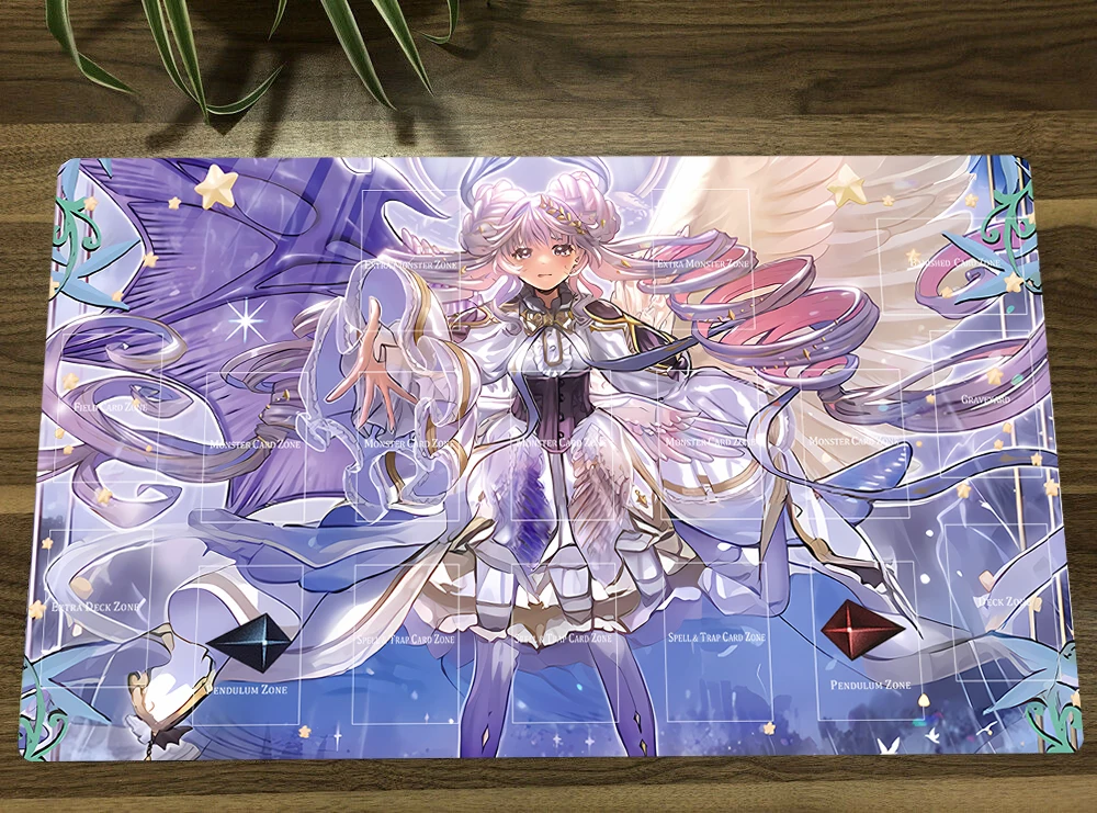 Игровой коврик YuGiOh Valar Vaalmonican Hallow Hymn TCG игровой для торговых карт настольный мыши