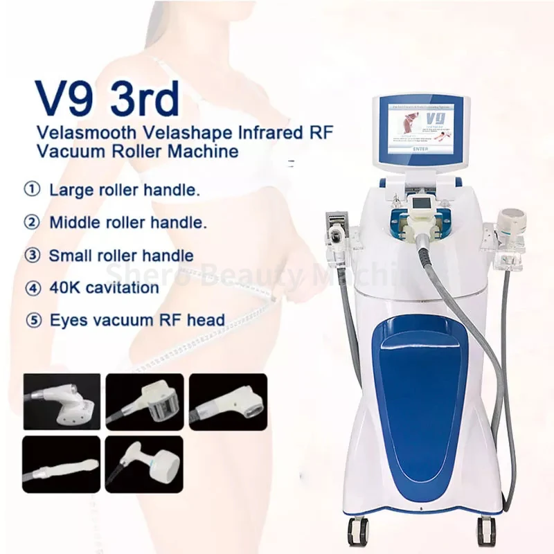 Вакуумный роликовый аппарат для похудения Velabody Shape, 5 в 1, профессиональное косметическое оборудование для подтяжки кожи