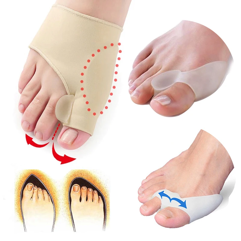 

Bunion Corrector Gel Pad Hallux Valgus Protector Guard Big Toe Separator Orthopedic Protector Bone Thumb Correction Orthosis