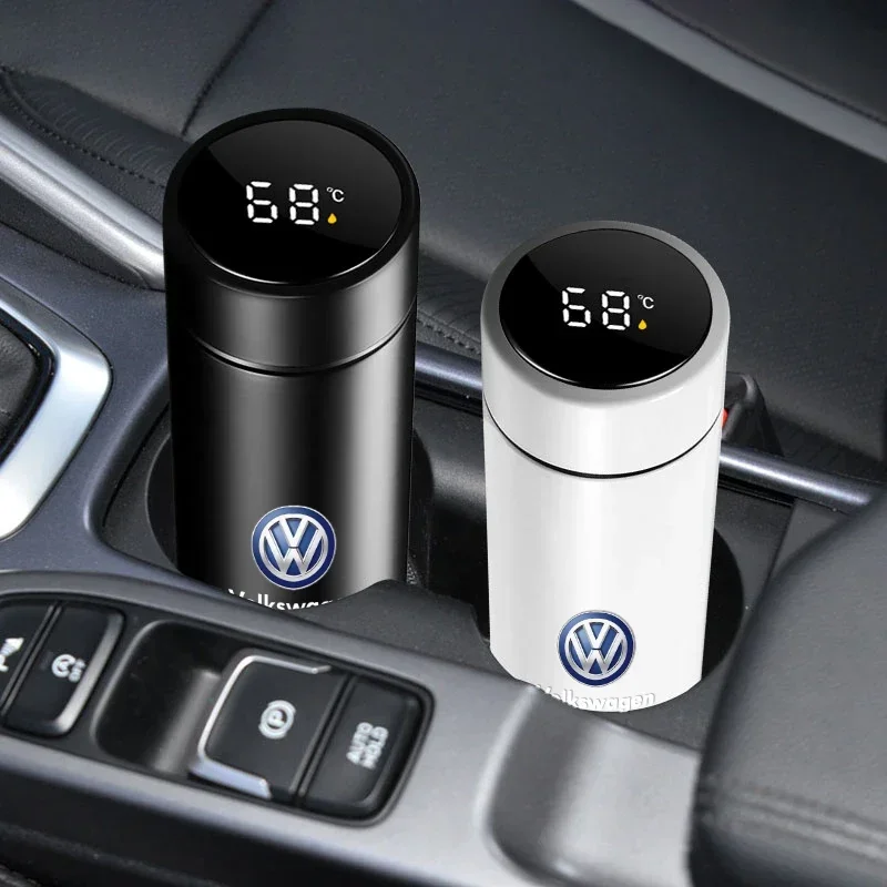 Умный термос для автомобиля Volkswagen VW с дисплеем температуры кофейная чашка Golf-5 6 7