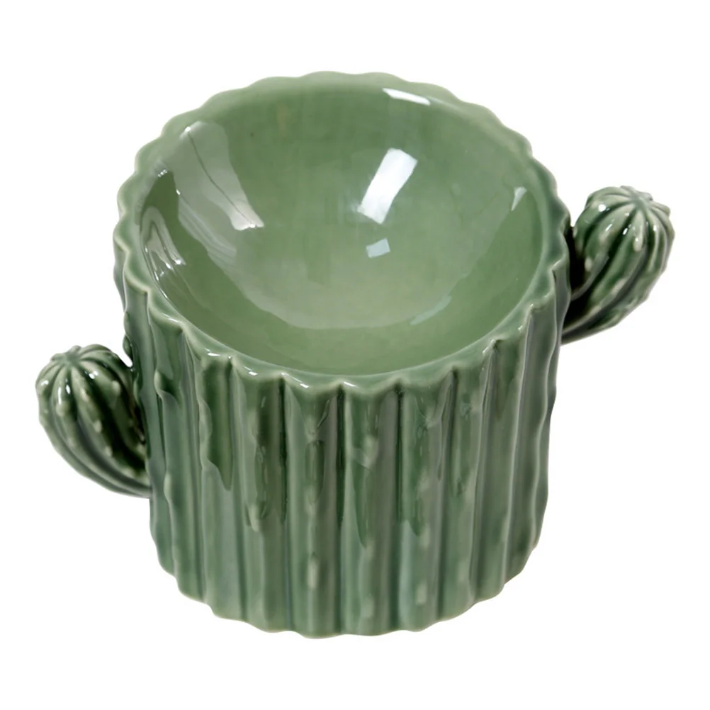

1pc Ceramic Bowl Pet Feeder Bowl High Food Feeding Bowl Pet Feeding Bowl