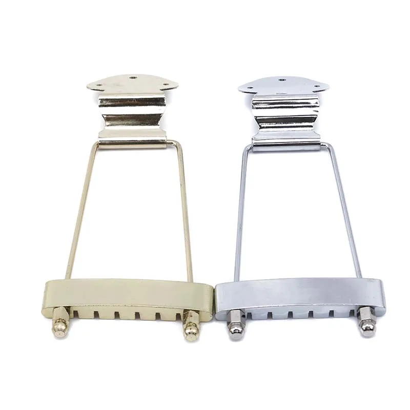 

2 Colors Electric Guitar Bridge High Quality Metal Pull String Bridge Guitar Parts Accessories Gold Silver