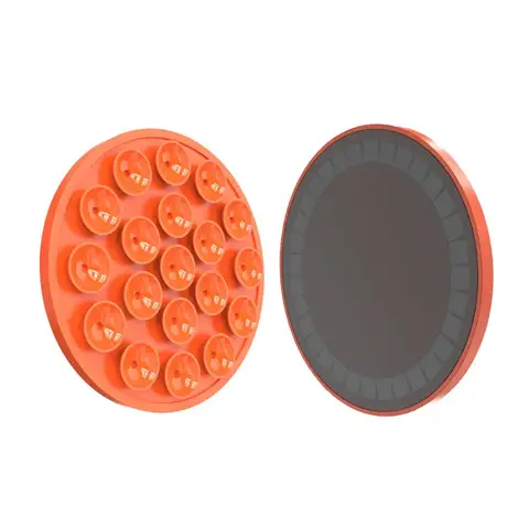 Магнитный держатель для телефона на присоске, силиконовый магнит, настенный держатель для мобильного телефона, зеркало без помощи рук, крепление для Magsafe для IPhone