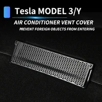 for tesla model y air outlet cover under seat vent outlet dust cover car styling interior modification accessories