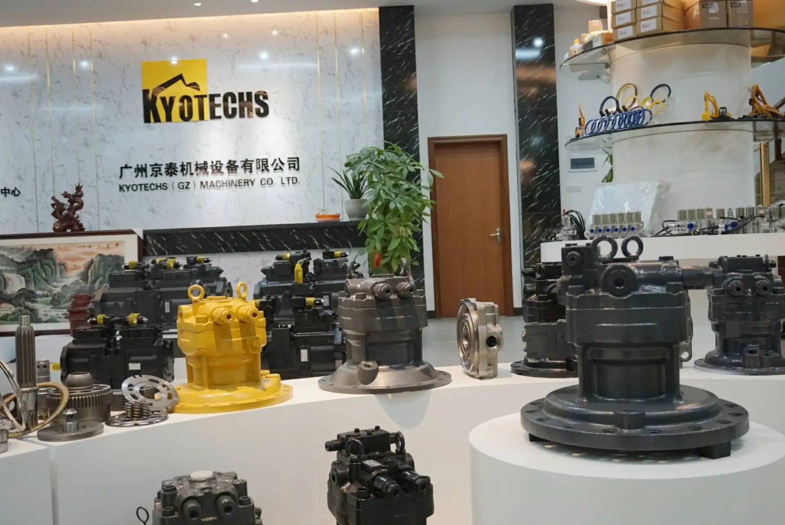 Kyotechs Высококачественный дорожный редуктор для Hyundai R375-7 R360-7 Travel Gearbox R380-9 R360-9 XKAH-01032