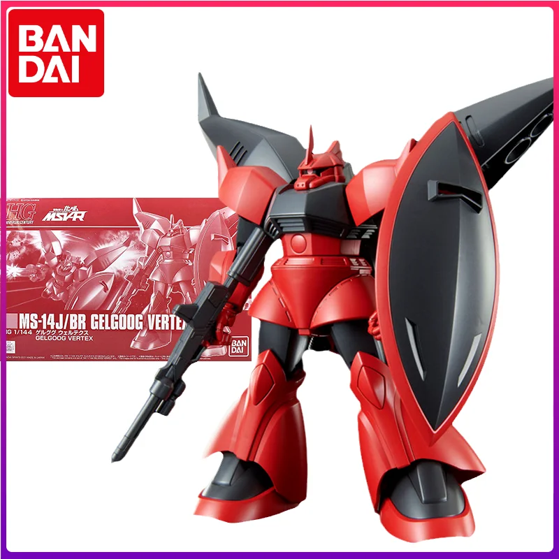 

Bandai Gundam Model Kit Anime Figure HGUC 1/144 MS-14 J BR GELGOOG VERTEX Action Figures Collectible Toys Gifts for Kids