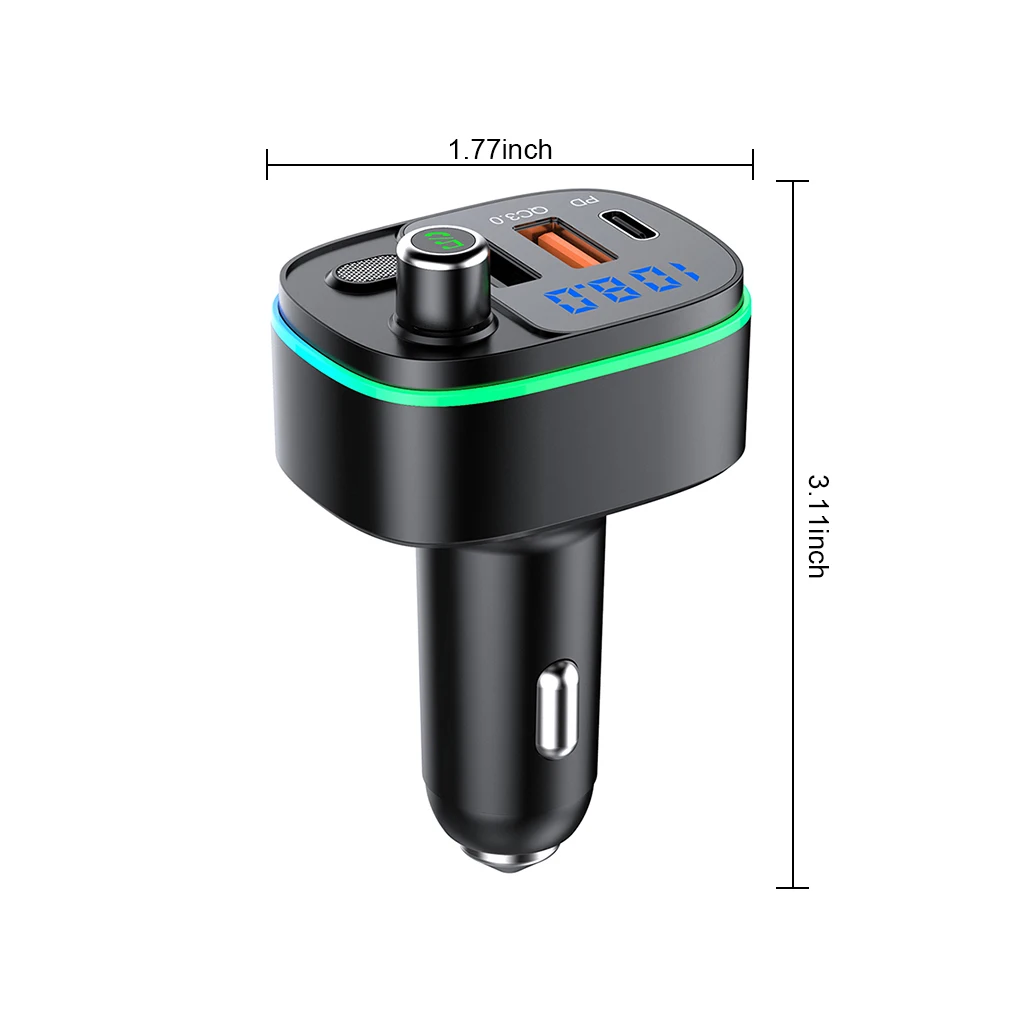 

Новый современный автомобильный Bluetooth MP3-плеер без потерь Bluetooth звонок автомобиль Быстрая зарядка