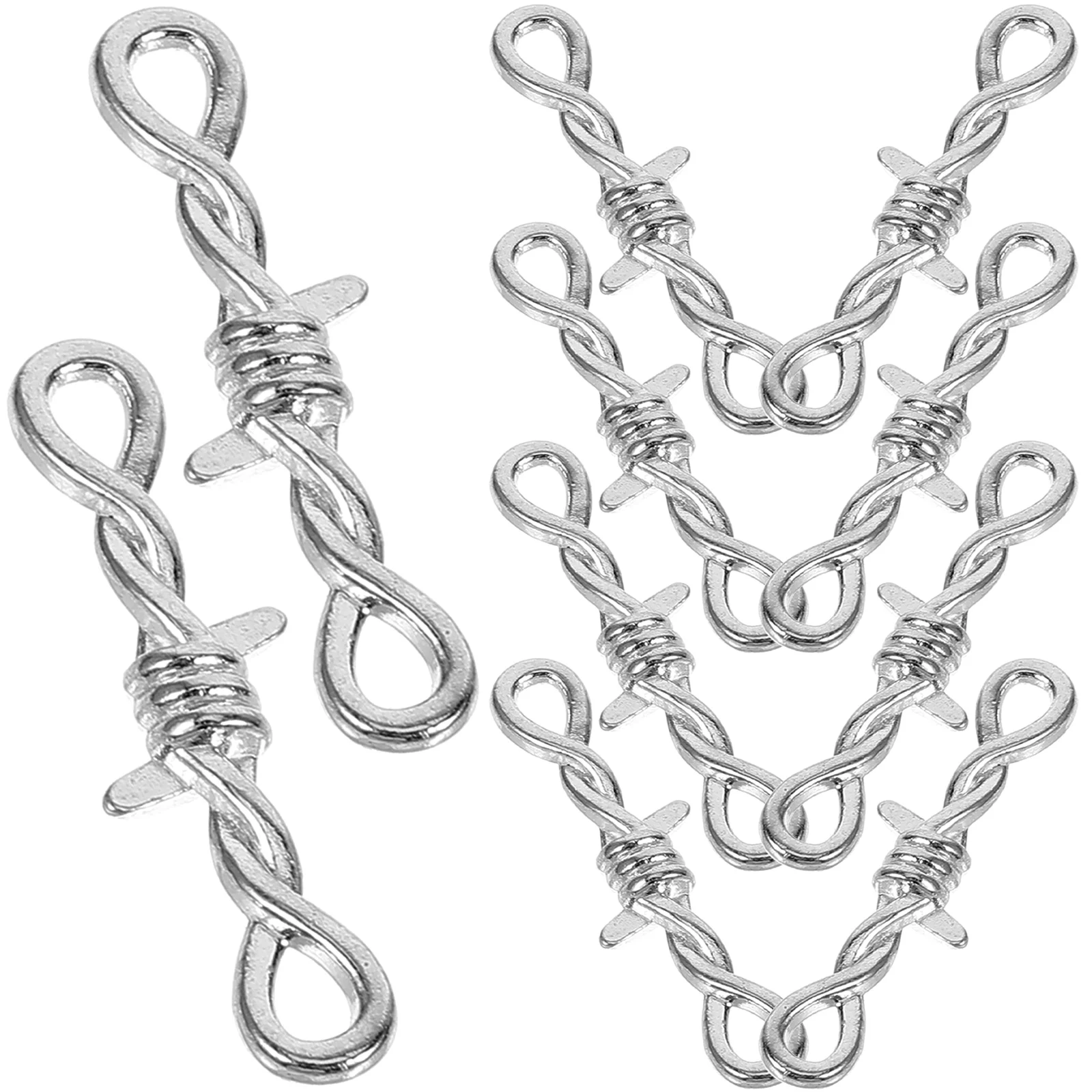 

Bracelet Metal Necklace Clasps Jewelry Fastener Hook DIY Buckle Connector Decor