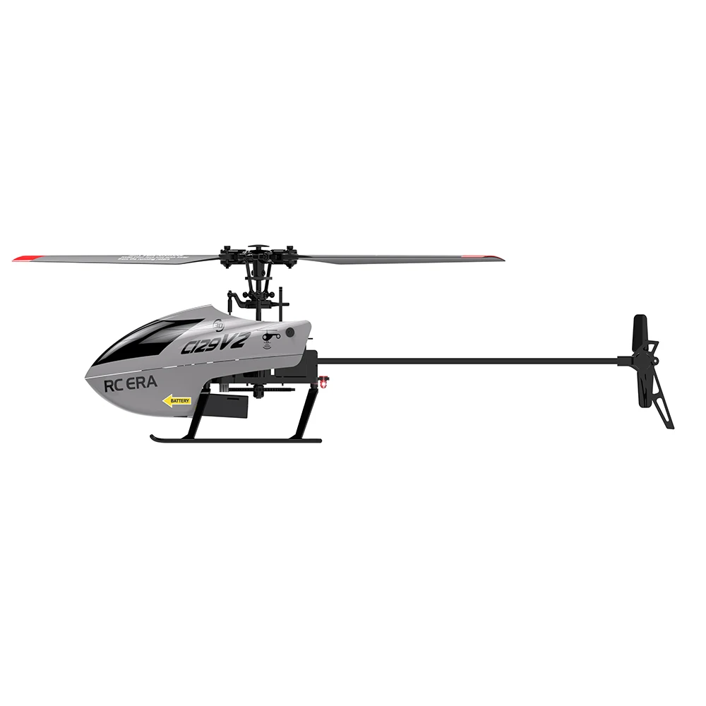 C129 V2 2.4GHz 6 Channels Gyro Stabilized One Click 3D Flip Take Off/ Landing RC Helicopter Drone Aircraft Hobby Toys RTF enlarge