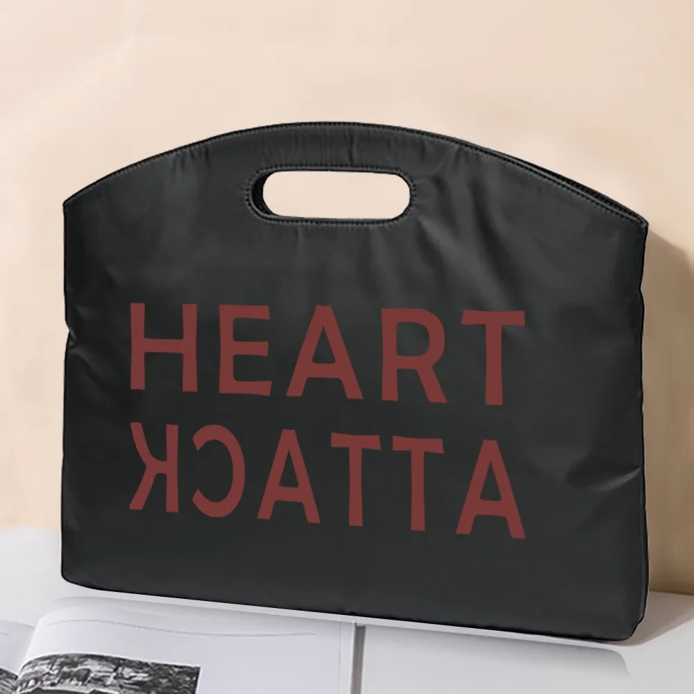 Business Briefcase Laptop Protection Sleeve Walls Print Office Totes Case Conference Document Information Organizer Handbag Tote