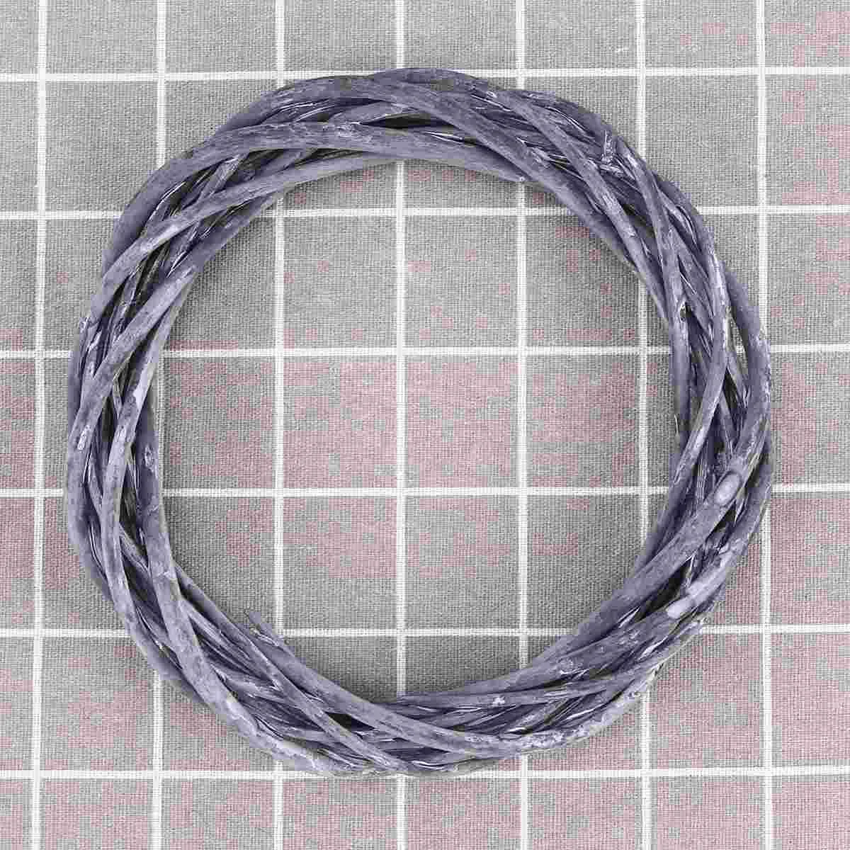 

Wreath Christmas Grapevine Vine Garland Twig Rattan Wooden Ring Halloween Diy Wreaths Branch Hoop Decor Wicker Door Front Floral