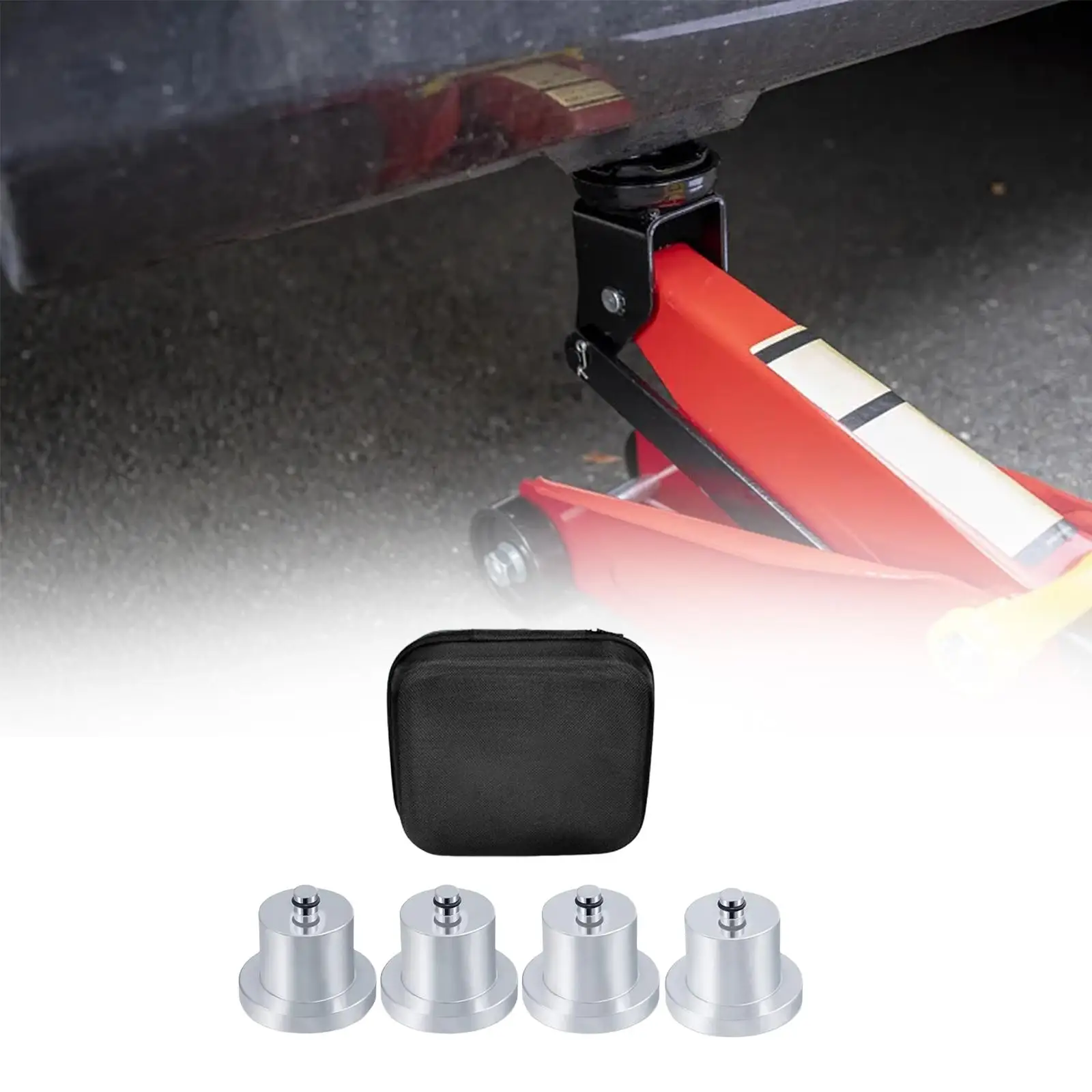 Адаптер точки подъема Jack Lifting Pad с сумкой для хранения прочный аксессуаров Rivian R1T