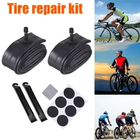 mountain bike tire inner tube bicycle cycling 2pcs inner tubes bike repair kit american valve butyl rubber convenient