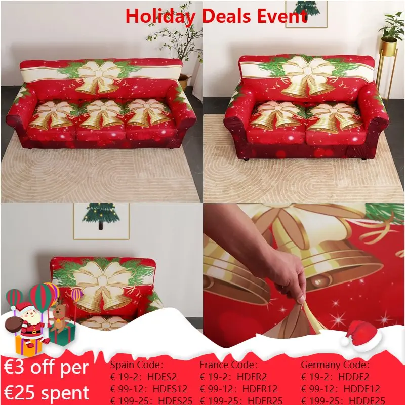 

Чехол на диванную кровать 1 на 2 на 3 сидения, из спандекса, нескользящий, эластичный, с сиденьем, для гостиной