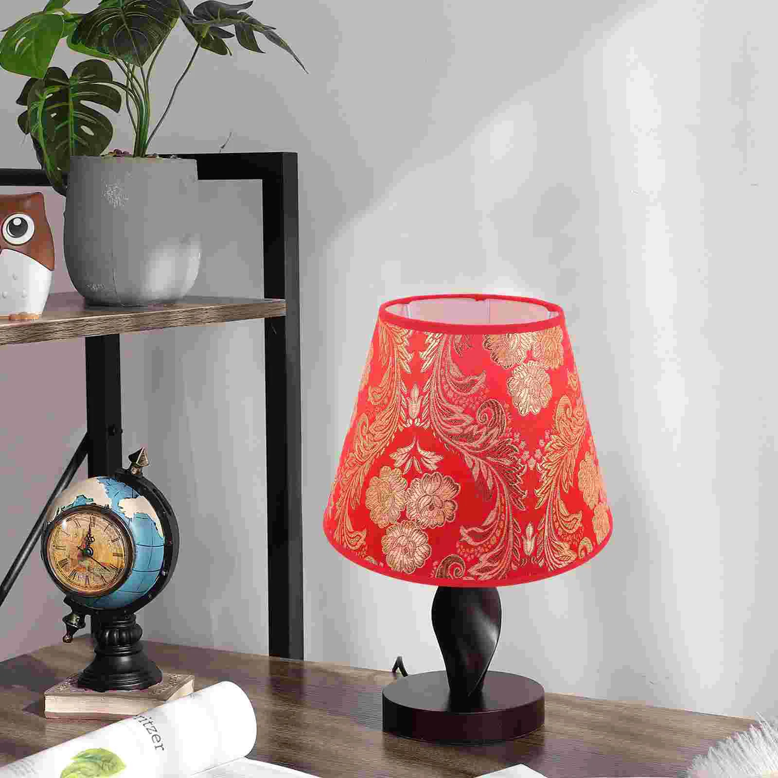 Абажур с зажимом на абажурах напольная люстра светильник винтажные чехлы для