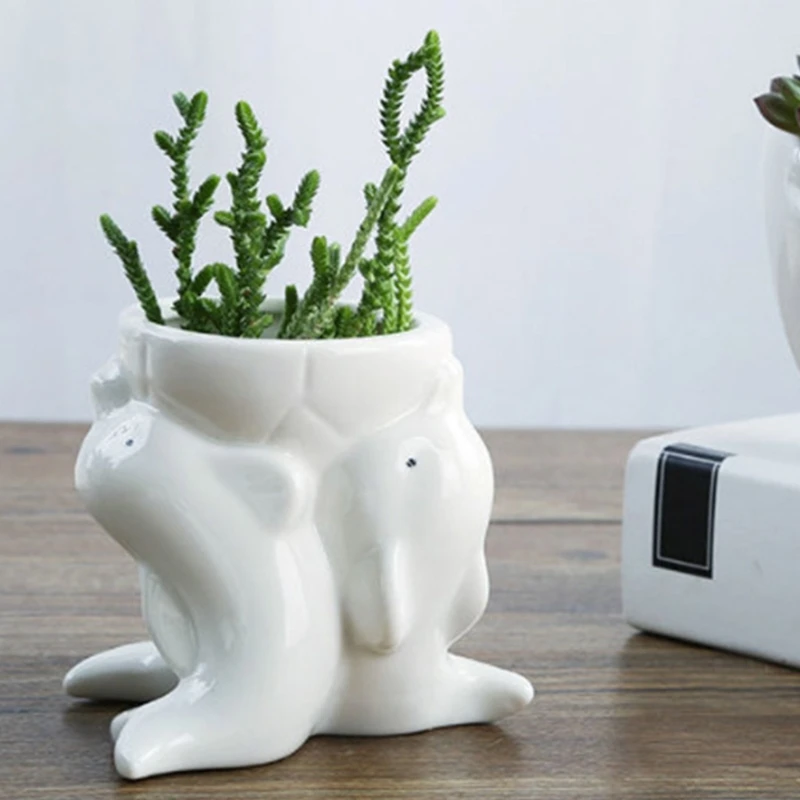 652F Многофункциональная силиконовая форма для горшков в форме дельфина сочных