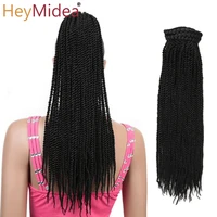 braided senegal ponytail 20box braids ponytail bun clip in afro natural ponytail crochet braided hair extensions for woman