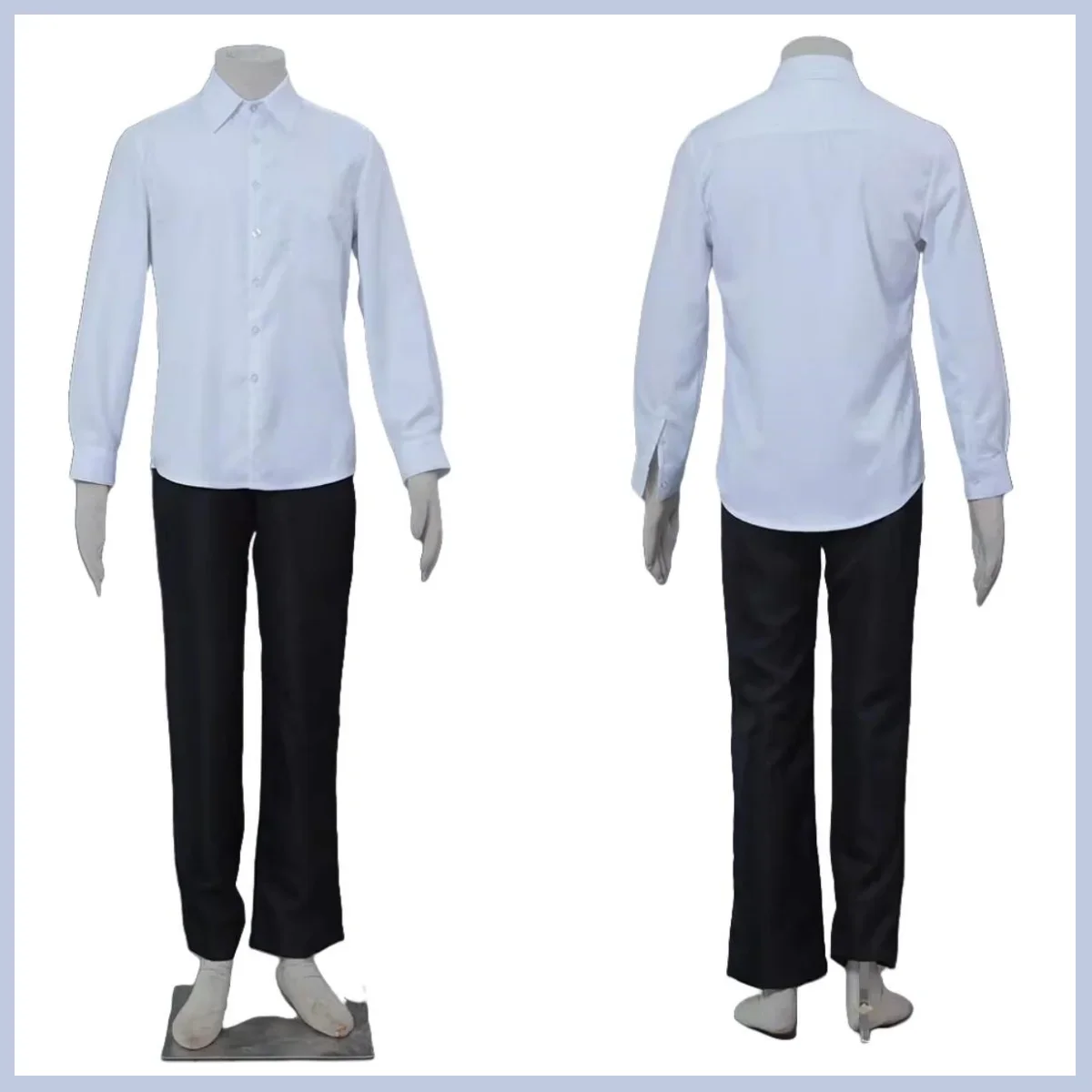 Парик для косплея по мотивам аниме Пожиратель души черный топ с принтом пальто