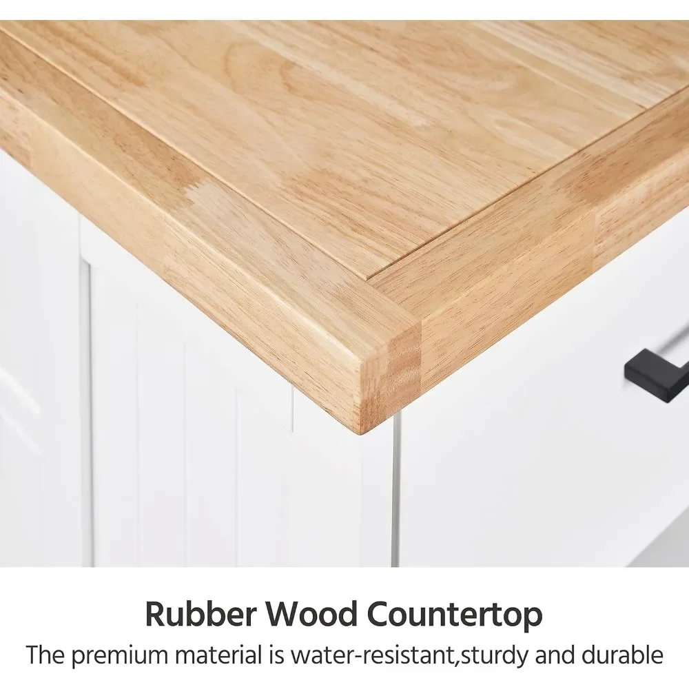 Вращающаяся тележка для кухонного островка с 3 ящиками предмет хранения в кухне