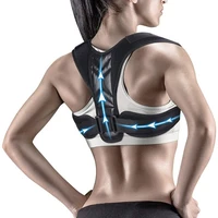 medical adjustable back posture corrector shoulder clavicle support correction belt for men women humpback seated corrector