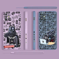 space star wars cool for samsung galaxy a73 a53 a33 a52 a32 a22 a71 a51 a21s a03s a50 4g 5g liquid left rope phone case cover