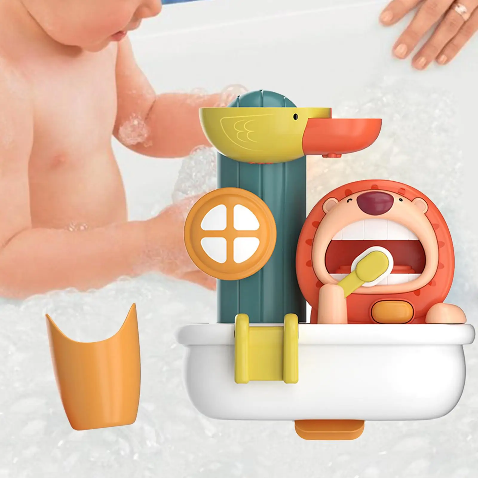 

Bathtub Toys Baby Bath Toys Water Game for 1 2 3 4 Year Old Kids Gifts