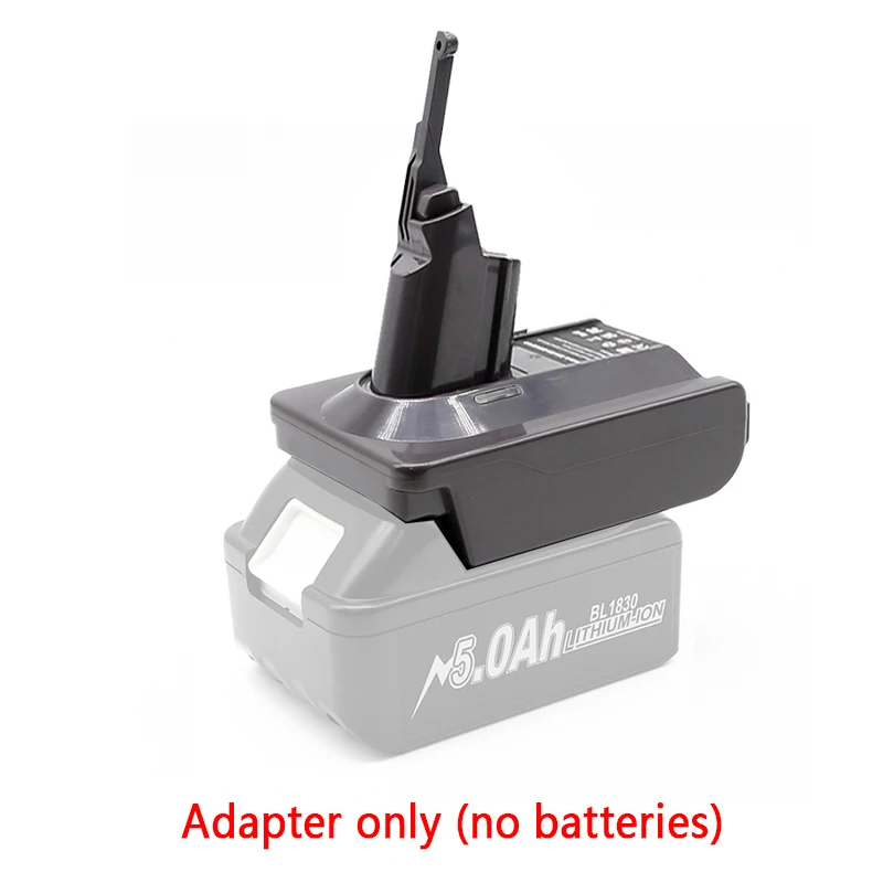 

Адаптер Powtree для аккумуляторов Makita/Dewalt/Milwaukee к пылесосам Dyson V6/V7/V8