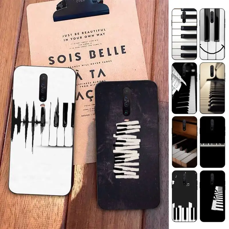 

Piano keys notes Phone Case for Redmi 5 6 7 8 9 A 5plus K20 4X S2 GO 6 K30 pro