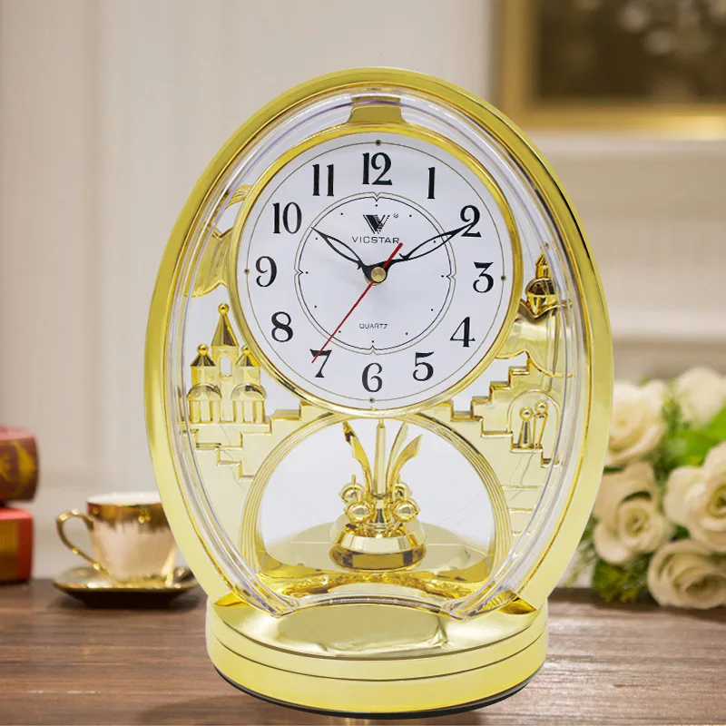 

Настольный Будильник для гостиной, цифровые часы, настольные часы Nixie, домашний декор, роскошный будильник, настольное украшение AA50ZZ