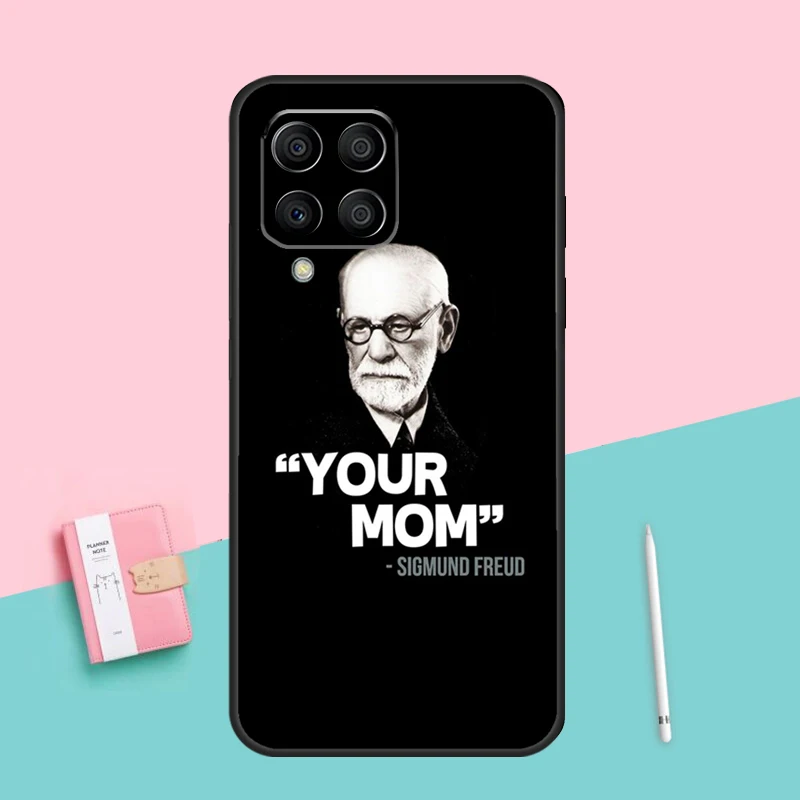 Фото Чехол Sigmund Freud для Samsung Galaxy M32 M52 M31 M16 M11 M21 M13 M33 M35 M53 M55 M15 M14 M34 M54 M12 M06 №2
