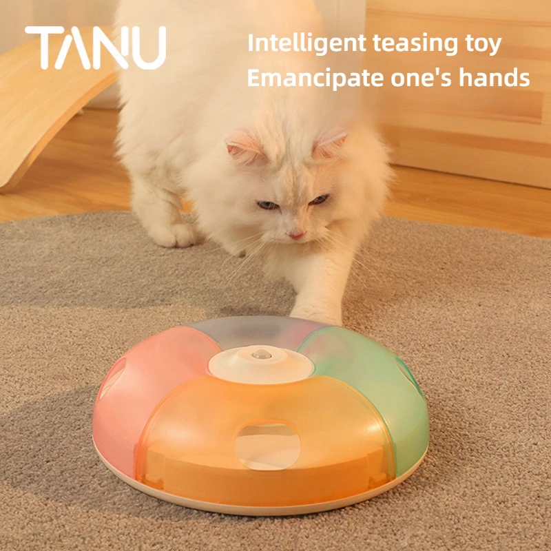 Электрическая игрушка для кошек TANU автоматические развлекательные игрушки