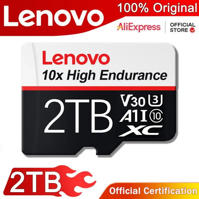 Карта памяти Micro SD Lenovo 128/256/512/8 ГБ 256/512