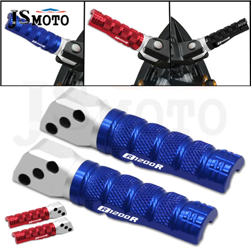 

For BMW R1200R R 1200R r1200r 2006-2015 Motorcycle Aluminum Footrest Rests Pedals Foot pegs Passenger Rear Footpegs Pegs Foot
