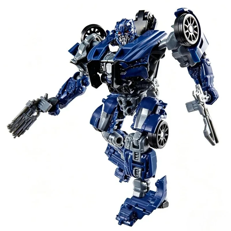 Фото В наличии: Коллекционная фигурка робота-трансформера Barricade класса Deluxe из серии Hasbro Transformers Classic Movie, подарок для хобби, декоративное украшение №2