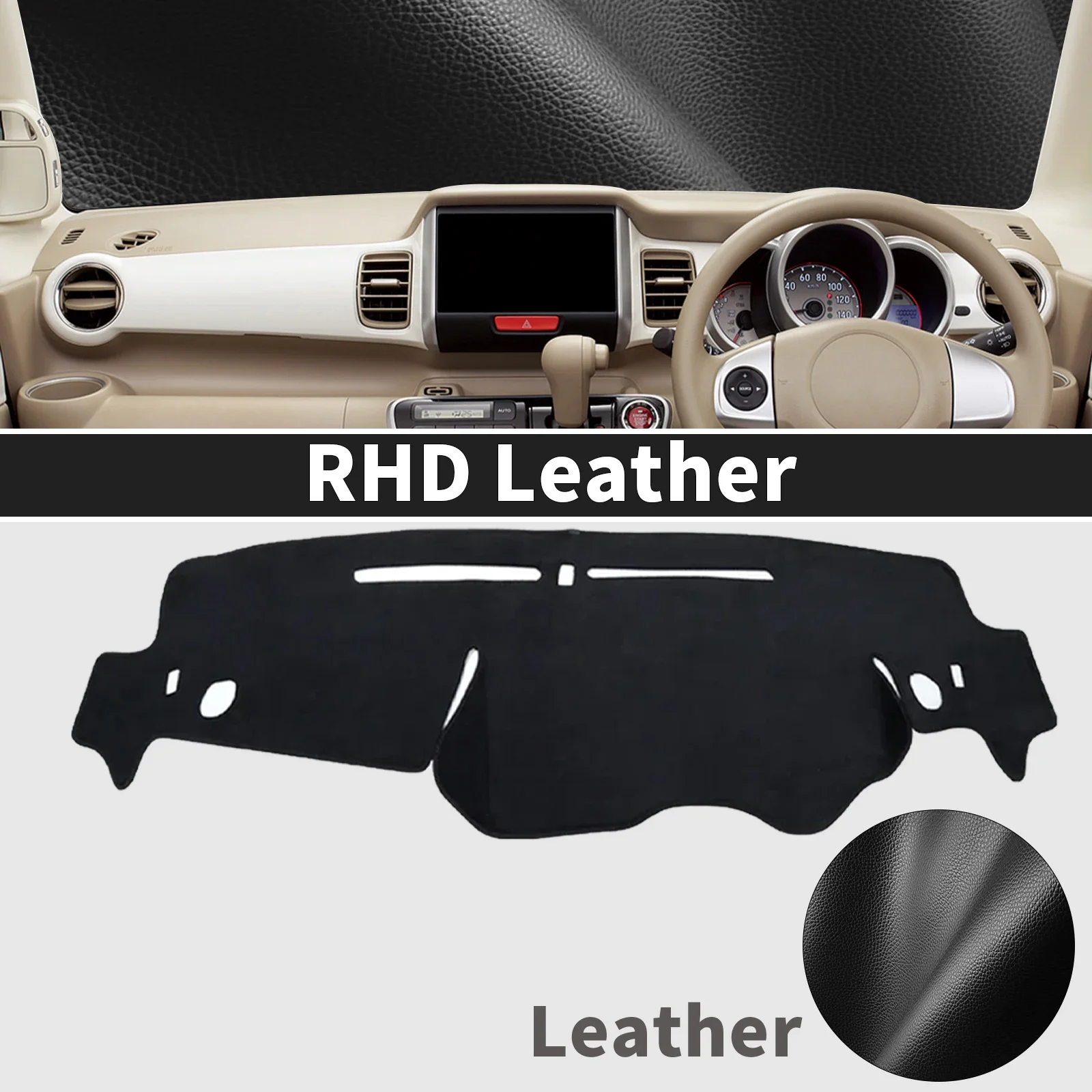 

Подходит для Honda N-BOX 2011-2016 NBOX N BOX JF1 JF2 DashMat Солнцезащитный козырек Dashmat Накладка на приборную панель Защитный ковер Автомобильные аксессуары