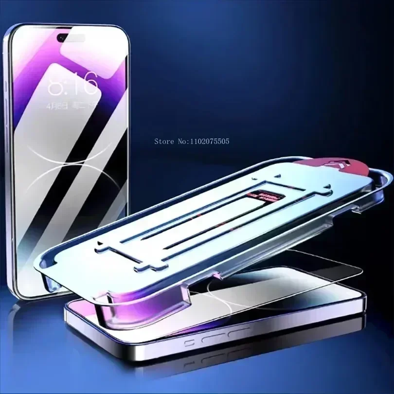 5 шт. установочное покрытие в один клик без пыли закаленное стекло для Realme GT 7 Pro 6T