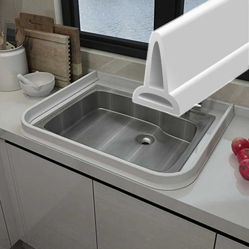 

Shower Dam Barrier Water Stopper Barrier Bendable Dry Wet Separation Seal Strip Sealing Strips Shower Dam Barrier