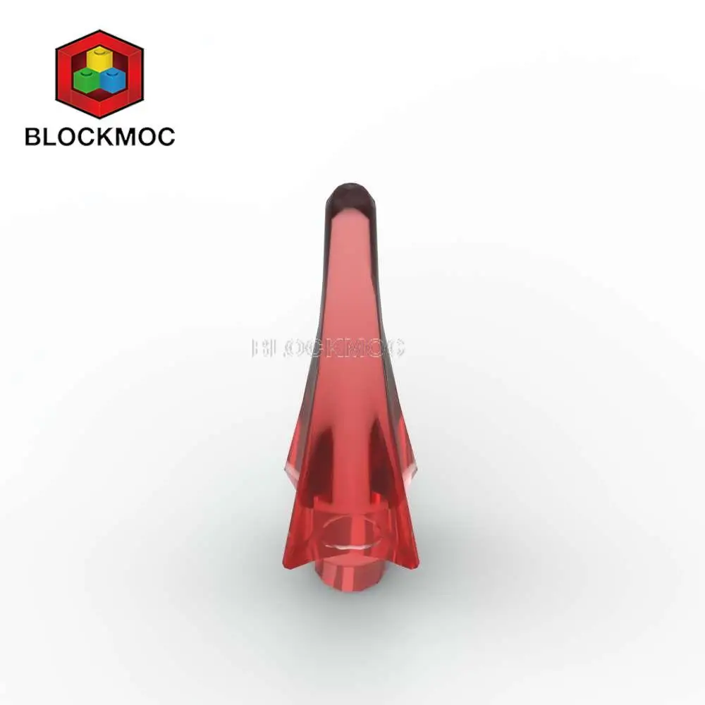 10 кирпичей 24482 совместимые MOC блоки части вооружения Копье С концами плавников частицы Здания образовательные игрушки для детей.