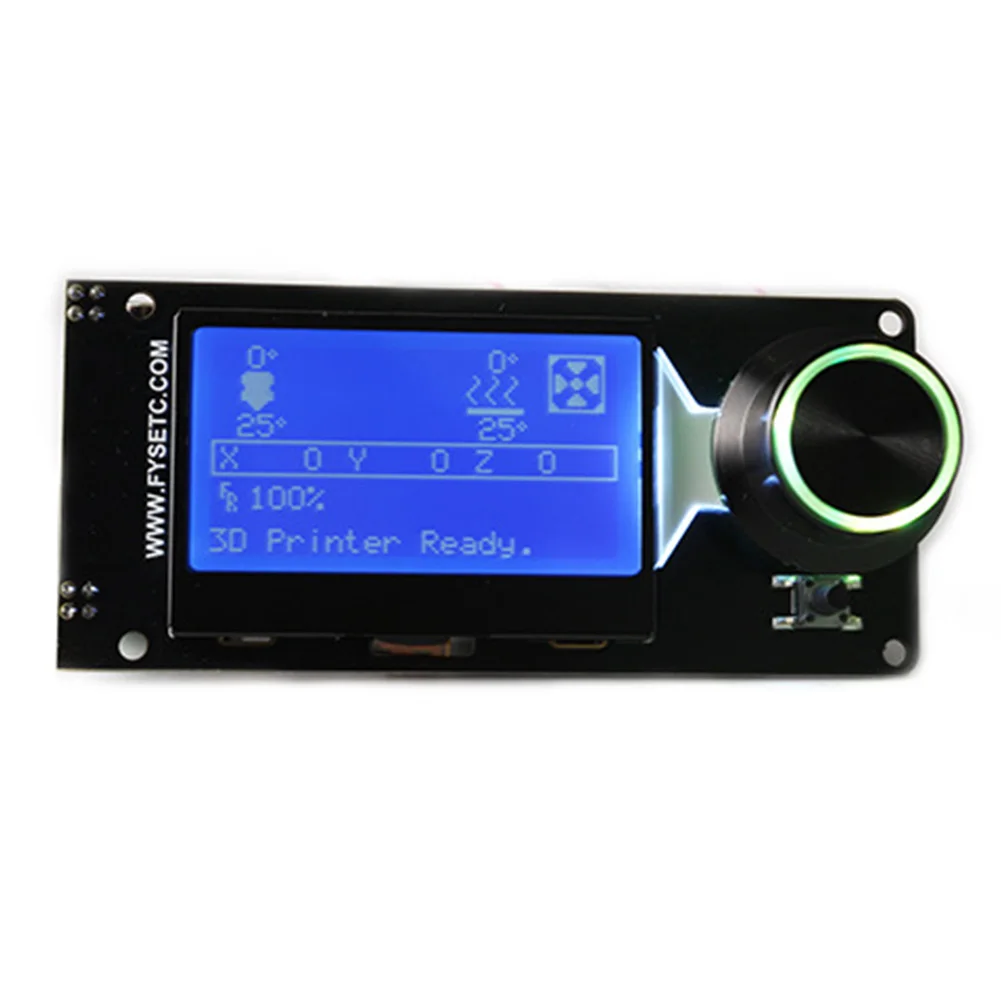 

12864 Smart Electronics Replacement LCD Controller LED Backlight Display With Card Slot 3D Printer Accessories Full Graphic