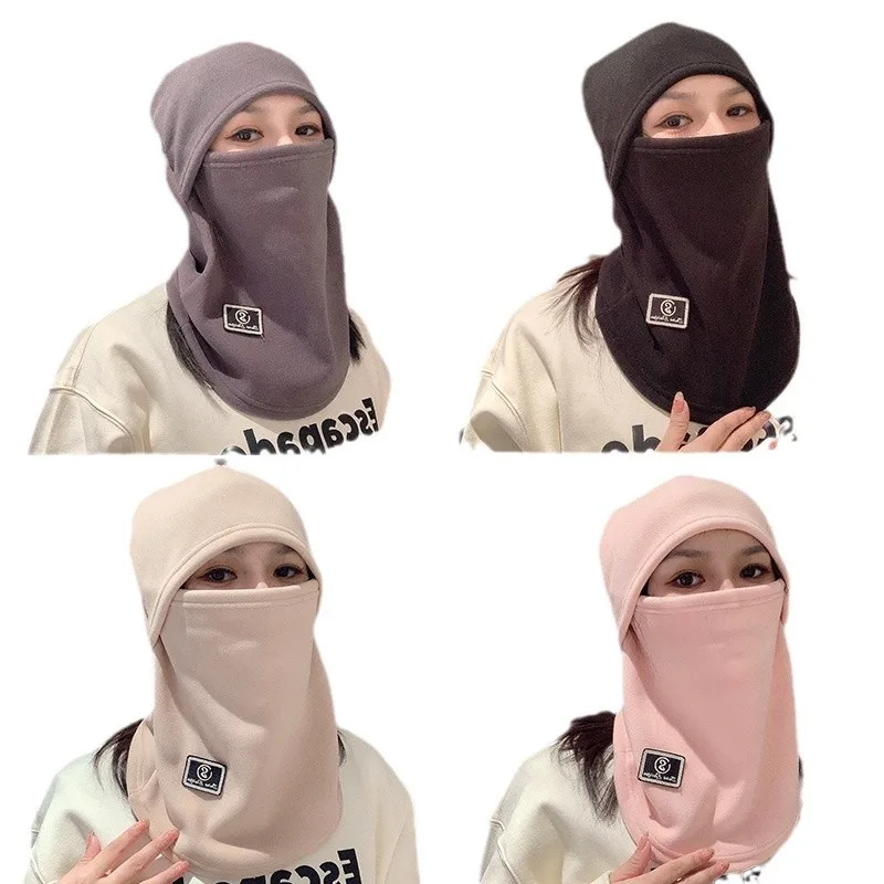 Теплая и холодостойкая шапка мужской женский осенне-зимний шлем ветрозащитная