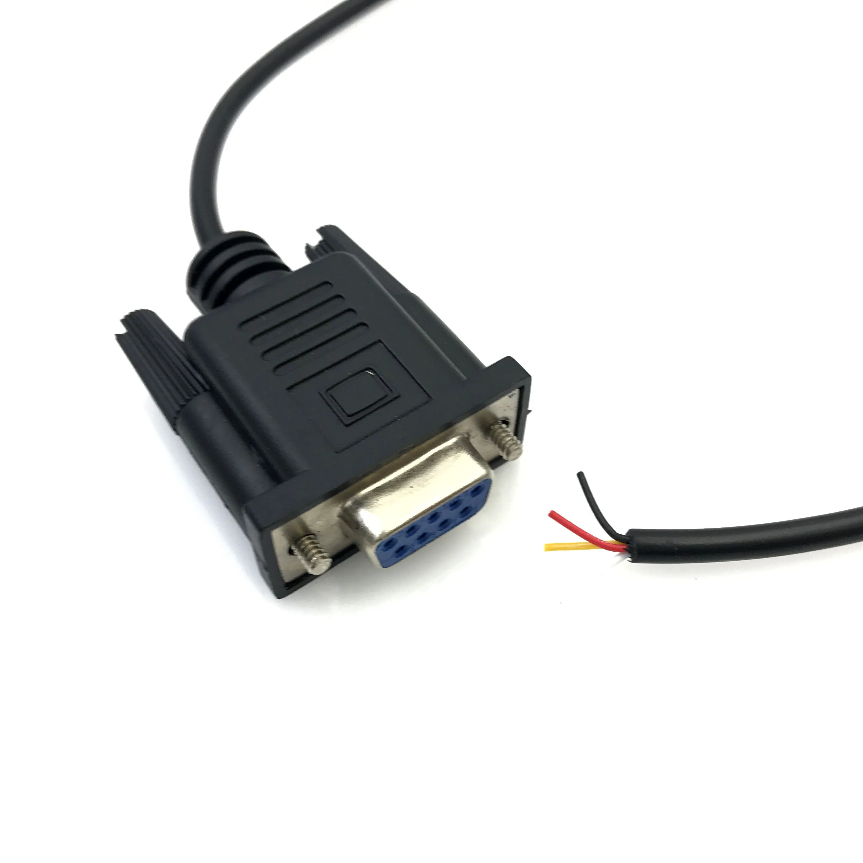 Кабель последовательного порта DB9 один штекер и гнездо соединительный кабель RS232