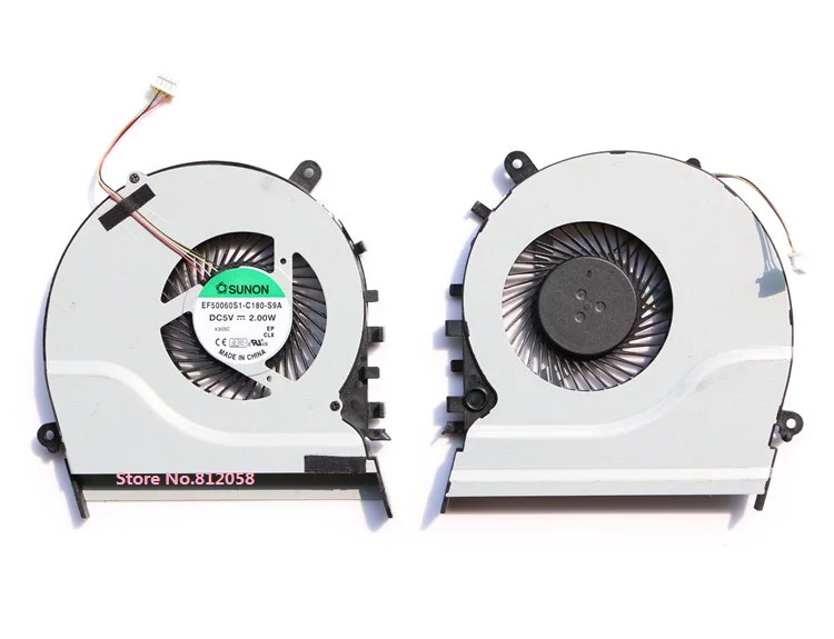 SSEA Новый CPU охлаждающий вентилятор для ASUS S551 S551LB V551 V551LB R553LN R553 EF50060S1-C180-S9A