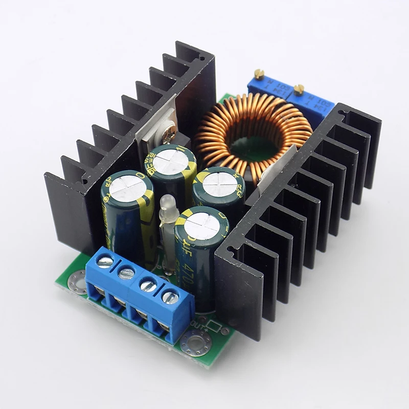 

DC-DC Power supply Module LED Indicator CC CV Buck Converter Step-down 7-32V to 0.8-28V 12A 300W Module Board Voltage regulator