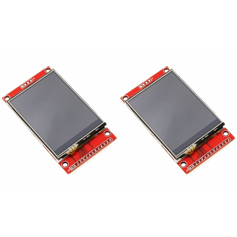 

2Pcs 2.4 Inch 320X240 SPI Serial TFT LCD Module Display Screen With Press Panel Driver IC ILI9341 For MCU