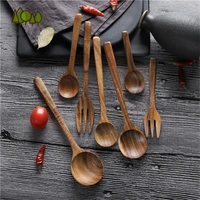 teak scoop tool kit kitchen soup skimmer cooking spoon tableware spoon ladle turner rice colander