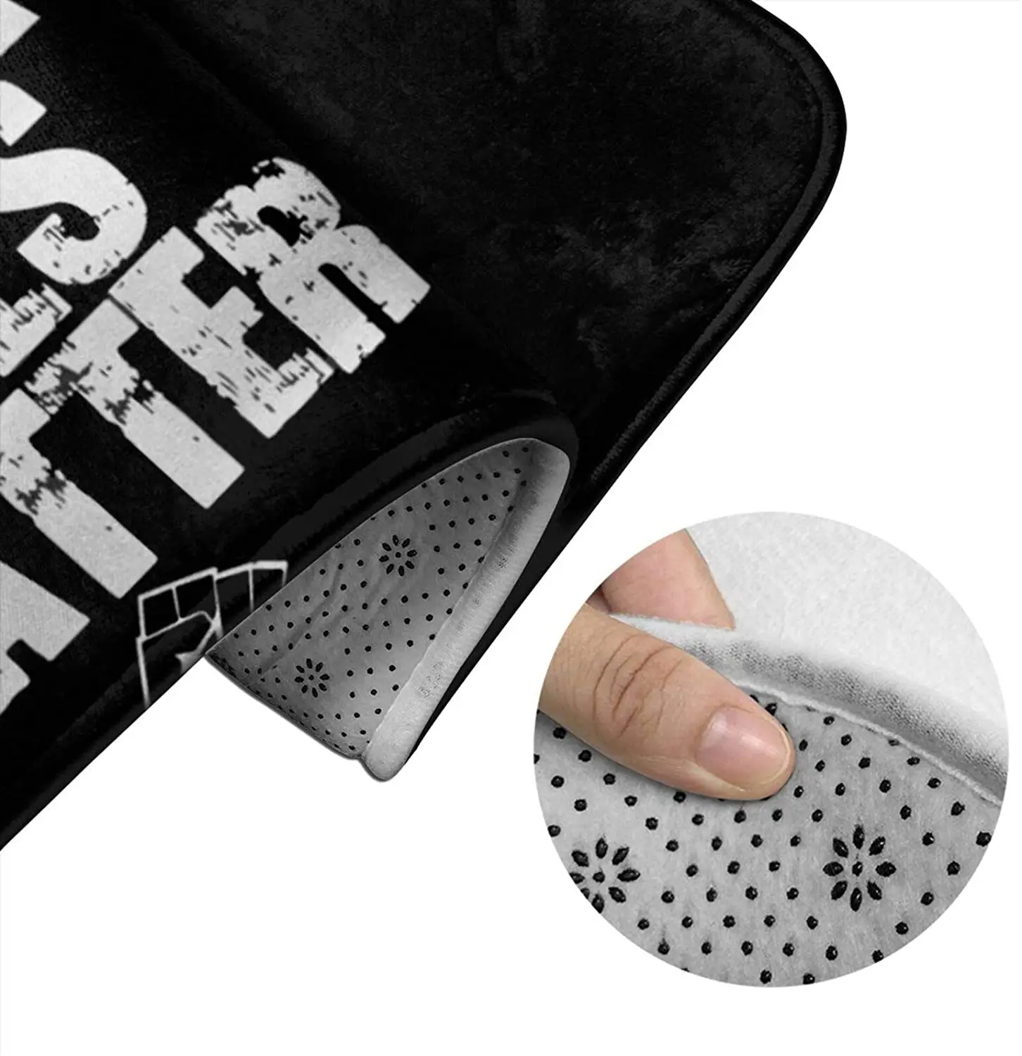 

Black Lives Matter Bathroom Mat Sets 3 Piece Set Rugs Memory Foam Mat Set Toilet Seat Cover Bath Mat Lid cover