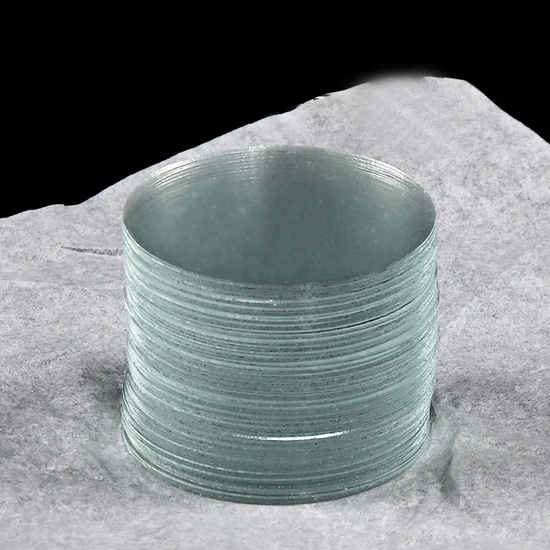 Круглые лабораторные расходные материалы coverslip доступны в различных размерах