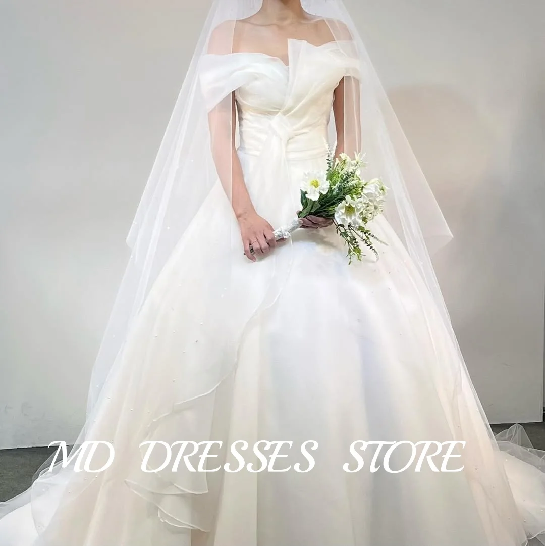 MD Свадебное платье А-силуэта