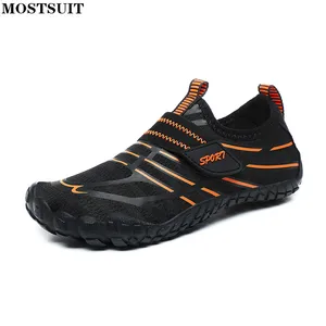 Child Seaside Surfing Sneaker Aqua Shoe Quick-Dry Breathable Wading Shoes Antiskid Beach Barefoot Upstream Outwear Outdoor